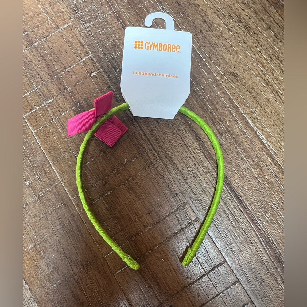 NWT Gymboree green girls headband from ice cream sweetie